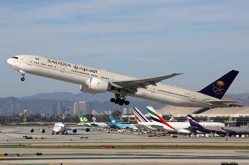 JED Airport is a hub for Saudia.